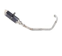 Pour Yamaha Pour YZF-R15 R5 Pour MT-15 125 V3 R125 2008-2019 Moto Système D'échappement Complet Modifié Tuyau De Liaison Intermédiaire Sans Lacet(3)