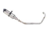 Pour Yamaha Pour YZF-R15 R5 Pour MT-15 125 V3 R125 2008-2019 Moto Système D'échappement Complet Modifié Tuyau De Liaison Intermédiaire Sans Lacet(2)