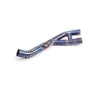 Pour Yamaha R1 YZF R1 2015-2020 Moto Évasion Échappement Modifié Alliage De Titane Moyen Lien Tuyau En Fiber De Carbone Silencieux Sans Lacet(10)