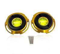pour Yamaha T-Max 530 T Max SX DX 2017 2018 2019 Tmax CNC Moteur Stator Boîtier Protecteur Garde Capot Anti-Chute Couverture(Gold)