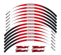 pour Yamaha TMAX530 Autocollants Décoratifs Roues De Moto Bande Réfléchissante, Jante, Pneu, Ensemble Décalcomanies Décoratives