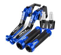 Pour Yamaha TMAX560 T-MAX TMAX 560 DX TECH MAX ABS 2024 2023 2022 2021 2019 2020 Accessoires De Moto Leviers D'embrayage De Frein Pliants Réglables Poignées(Bleu)