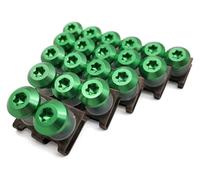 Pour YAMAHA WR250X WR250R WR450F TTR125 TTR250 TTR300 TTR600 Kit De Vis Carénage Ressorts Boulons Et Écrous Motos Kit Visserie Carenage(Green)