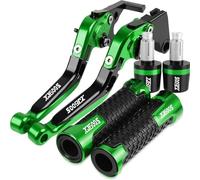 pour Yamaha XJ600S Diversion XJ 600 S 1993-2003 2002 2001 2000 1999 Leviers De Frein Et d'embrayage De Moto Poignées De Guidon Extrémités Remplacer(Green 1)