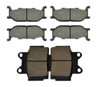pour Yamaha XJ600S pour Seca 92-98 pour Diversion 1992-1997 XJ600N 1995-1997 Jeu Complet De Plaquettes Frein Avant Et Arrière pour Moto Frein Plaquettes De(Set)