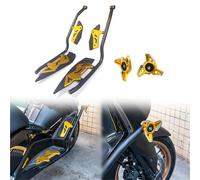 pour Yamaha Xmax V2 XMAX125 250 300 2023 2024 Pédale Repose-Pieds Marchepieds Support De Plaque Ensemble Protection Contre Les Chutes