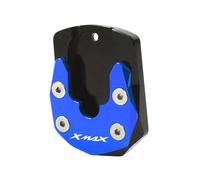 pour Yamaha XMAX125 XMAX250 XMAX300 2017-2023 Motorcycle Kickstand Foot Stand Extension Pad Plaque DE Support
