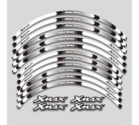 pour Yamaha XMAX300 XMAX250 XMAX125 Autocollants De Jantes À Rayures Réfléchissantes, Accessoires Moto