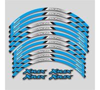 pour Yamaha XMAX300 XMAX250 XMAX125 Autocollants De Jantes À Rayures Réfléchissantes, Accessoires Moto