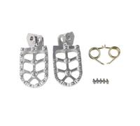 Pour Yamaha XT660X XT 660X XT 660 X XT660 X XTX 660XTX Accessoires De Moto Repose-pieds Pièces De Pédale REOKIP(Argent)
