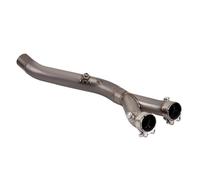 Pour Yamaha YZF R1 R1M Pour MT10 2015-2024 Echappement Moto Slip On Titanium Alloy Middle Pipe Connect Interface