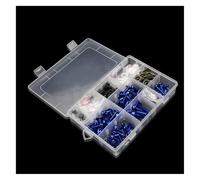 Pour YAMAHA YZF R1 R6 XJR 1200 1300 FJR1300 SR400 XVS400 XJ6 FZ1 FZ4 FZ6 FZ8 Vis De Carénage Kit Et Écrous Kit Visserie Carenage(Blue)