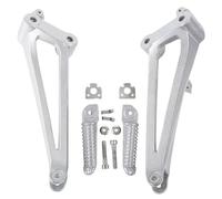 Pour Yamaha YZF R1 YZF-R1 2009-2013 2014 Support De Repose-pieds De Passager Arrière De Moto REOKIP(Argent)