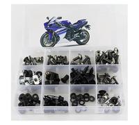 pour Yamaha YZF-R1 YZF R1 2009-2014 Kit De Fixations Vis Et Écrous Carénage Pare-Brise Moto Kit Boulons Ecrous Carénage(Metallic)