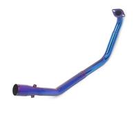 Pour Yamaha YZF R125 R15 V3 R15 Pour MT125 2008-2019 51MM Systèmes D'Echappement Moto Silencieux Avant Middle Link Pipe Silencieux D'échappement(Type B)