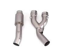 Pour Yamaha YZF R1M R1M 2015-2025 Tube D'échappement 51MM Interface Middle Link Pipe Escape Slip On Tube