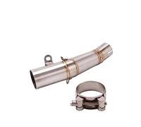 Pour Yamaha YZF R6 2006-2019 Adaptateur D'évacuation De Tuyau De Lien Central D'échappement À Enfiler 45mm 51mm 60mm Connecter Le Tuyau Central(2)