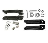 pour Yamaha YZFR1 2002-2011 YZFR6 2003 2004 2005 2006 2007 2008 2009-2012 YZF R1 R6 Repose-Pieds Avant Et Arrière pour Moto Repose Pieds