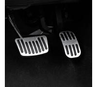 Pour Yaris Pour Cross 2020 2021 2022 2023 2024 Couverture De Pédales De Frein D'accélérateur De Carburant De Voiture Patins Antidérapants(Argent)