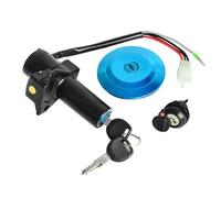 Pour YBR 125 2002-2013 Kit De Verrouillage Comprenant Contacteur D'allumage Bouchon De Réservoir Et Antivol De Selle Interrupteur Clé D'allumage Moto