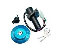 Pour YBR 125 Pour YB 125 Pour XTZ 125 Kit De Verrouillage Clé Réservoir D'essence Contacteur D'allumage Capuchon Interrupteur Démarrage Serrure Commutateur Clé Contact(A)