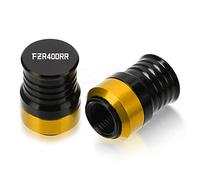 pour YH FZR400RR RRSP 1991-1995 FZR 400 RR SP 1992 1993 1994 FZR400Roue De Moto Pneu Valve Stem Caps Couvercles Hermétiques(Or)