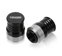 pour YH FZR400RR RRSP 1991-1995 FZR 400 RR SP 1992 1993 1994 FZR400Roue De Moto Pneu Valve Stem Caps Couvercles Hermétiques(Gris)