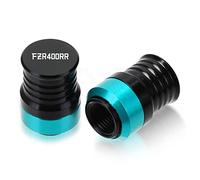 pour YH FZR400RR RRSP 1991-1995 FZR 400 RR SP 1992 1993 1994 FZR400Roue De Moto Pneu Valve Stem Caps Couvercles Hermétiques(Light Blue)