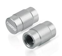 pour YH TDM850 TDM 850 1991-2002 1992 1993 1994 1995 2001 1999 1998 1996 1997 Bouchons De Tige Valve Pneu Roue Couvercles Hermétiques(Argent)