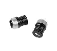 pour YH YZF R6 R6S 2003 2004 2005 2006 2007 2008 2009 Motos CNC Roue Pneu Valve Bouchons De Tige Couvercles Hermétiques(Argent)