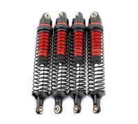 Pour Yk Pour Yikong 4103 4102 4082 Op 1/10 1/8 Amortisseur Métallique Vtt Télécommandé Accessoires Mise Niveau Et Modification Modèles Amortisseurs RC(Red)