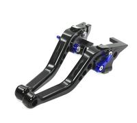 pour YZF R1 2009 2010 2011 2012 2013 2014 Moto Longue et Courte CNC leviers d'embrayage de Frein réglables Frein Court réglable(147mm Black-Blue)