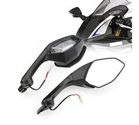 pour YZF-R1 2015 2016 2017 YZF-R6 R1 R6 Noir Moto Rétroviseur L&E&D Clignotant Boîtier Lumineux