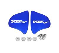 Pour YZF-R1 2020-2023 Moto Pare-brise Rétroviseur Capuchon De Trou De Rétroviseur Couvercle(Bleu)