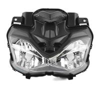 pour YZF R1 pour YZF R6 pour T-MAX530 Série Phare De Moto Phare Personnalisé HID Projecteur Assemblage Phare Ange Diable Œil Lampe Headlight Motorbike(White Blue Eyes)