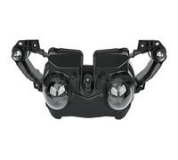 pour YZF R1 YZFR1 2009 2010 2011 Phare Moto Phare Avant Ensemble De Lampe Carénage Supérieur Support De Support Accessoires Headlight Motorbike(Only Headlight)