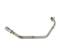 Pour YZF R15 Pour MT-15 Pour MT 125 2008-2017 Motocyclette Système Complet Modifié Tube De Liaison Milieu Slip On