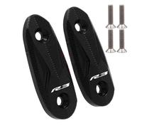 Pour YZF-R3 YZFR3 2019-2024 Moto Rétroviseur Rétroviseur Trou Couvercle Capuchon(Le noir)