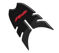 pour YZF-R6 R6 2008-2016 2015 2014 2013 2012 2011 2010 2009 3D Carbone Look Avant Gaz Réservoir De Carburant Couverture Protecteur Pad