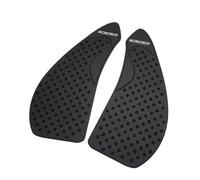 Pour Z1000 2007 2008 2009 2010 2011 2012 2013 Moto Protecteur Gaz Genouillère Traction Côté Réservoir Pad Autocollant POMPOMPUR(Black)