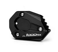 Pour Z1000 Z1000R 2010-2020 Support De Pied De Moto Couverture De Support Latéral CNC Plaque De Support Agrandisseur Pad Extension Pad(Noir)