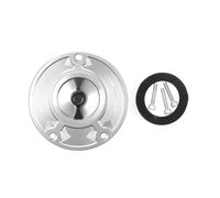 Pour Z1000 Z800 Z750 Z125 Pour NINJA1000 Pour NINJA650R ER6N ER6F Couvercle Bouchon Réservoir Carburant Moto Bouchon réservoir carburant(Noir argenté)