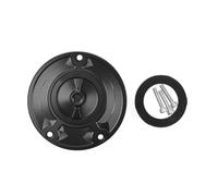 Pour Z1000 Z800 Z750 Z125 Pour NINJA1000 Pour NINJA650R ER6N ER6F Couvercle Bouchon Réservoir Carburant Moto(Noir noir)