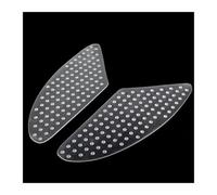pour Z1000 ZX6R ZX636R/ZX6RR ZX10R Z1000SX pour Ninja 1000 ER-6N Poignée Réservoir D'essence Coussin Traction Protection Latérale des Genoux Protège-réservoir Moto(Clear)