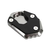 Pour Z1000SX 2011-2021 Pour NINJA1000SX 2020-2023 Agrandissement De La Plaque De Support D'extension De Béquille Latérale De Moto RESPUNEKBAH(Titanium)