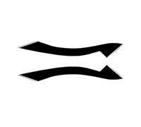 Pour Z4 E89 2009-2015 Noir Piano Phare Avant Sourcils Paupières Cils Couverture Garniture Voiture Extérieur Accessoires Décoratifs