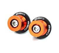 Pour Z650 Z 650 2017 2018 2019 2020 2021 2022 2023 Bobines De Bras Oscillant Vis De Support Coulissant Boulons De Bras Oscillant De 8MM POMPOMPUR(Orange)