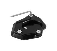 Pour Z650 Z900 Z900RS 2017-2024 Béquille Moto Pied Latérale Agrandie Plaque Support Coussin D'extension(Black)