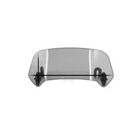 Pour Z750 Z800 Pour Versys 650 ER6F VStrom 650 XT Moto Pare-brise Réglable Déflecteur De Vent Extension De Becquet Pare-brise(Effacer 1)