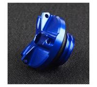 Pour Z800 Z900 RS Z650 Z Z500 Z400 Z1000 R SX Pour Ninja 650 Moto M19x2.5 Couvercle Bouchon Réservoir Remplissage Huile Moteur(Bleu)